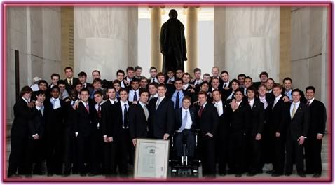Georgetown University Chapter (DC Gamma) Gets Its Charter on April 21, 2007! (Click here for more photos)