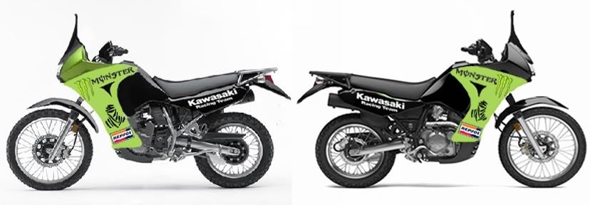klr 650 dakar fairing