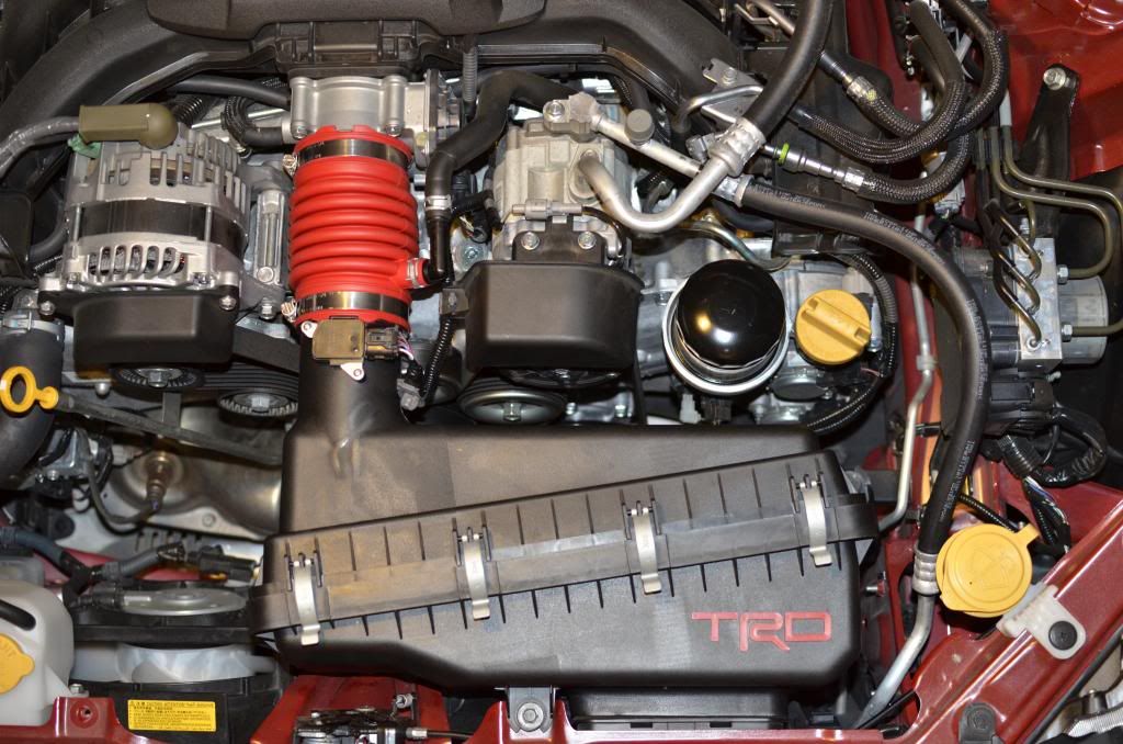 Oil coolers that will fit with the TRD intake? Toyota GR86, 86, FRS