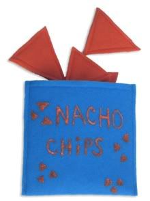 Fuzzie Felt Bag - o - Nacho Chips