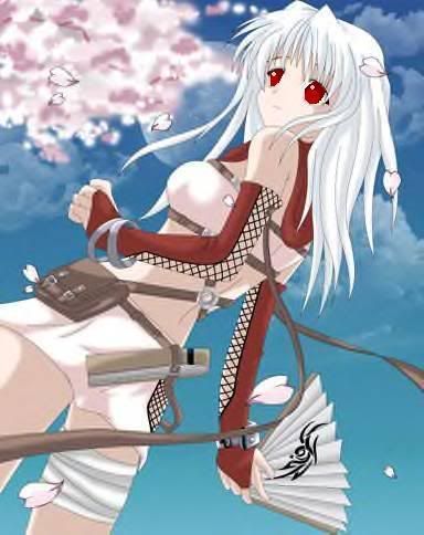 outfit.jpg White Hair Anime Girl image by XalchemyXmagicX