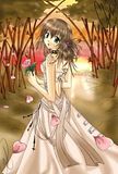 Brown Hair Green Eyes Anime Girl