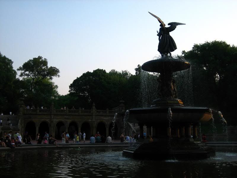 bethesda fountain central park nyc. ethesda fountain central park