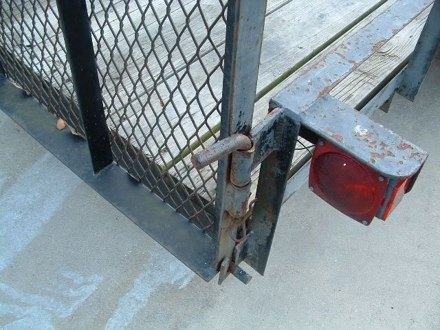 Trailer Ramp Gate Latch