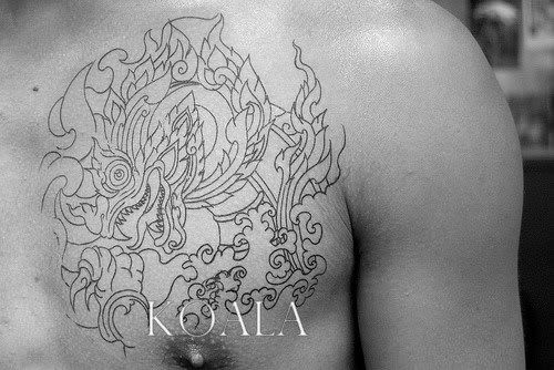 xăm cũng là 1 nghệ thuật chứ bộ