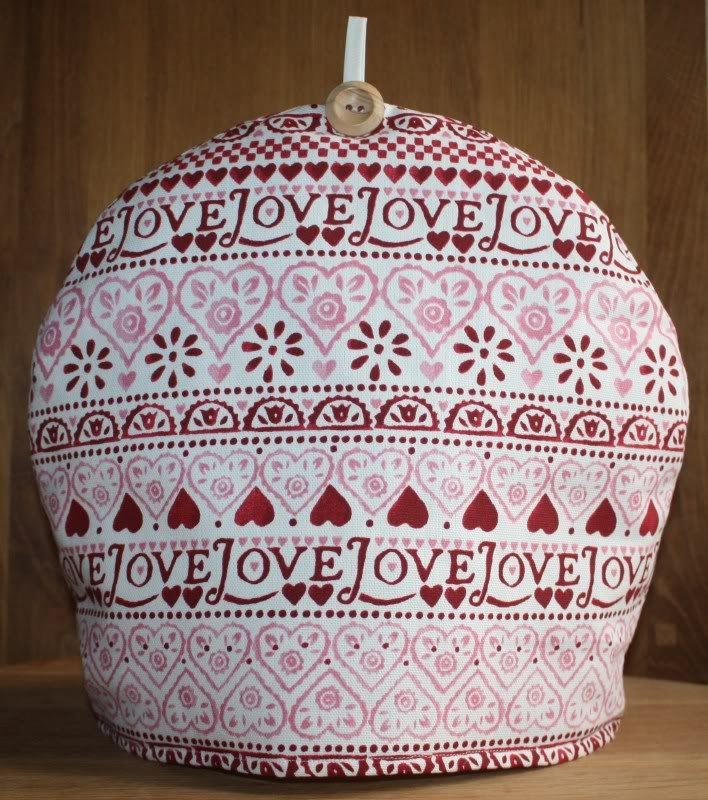 **SALE** ♥ Emma Bridgewater 'Sampler' Love/Heart Fabric Handmade Tea Cosy/Cosie eBay