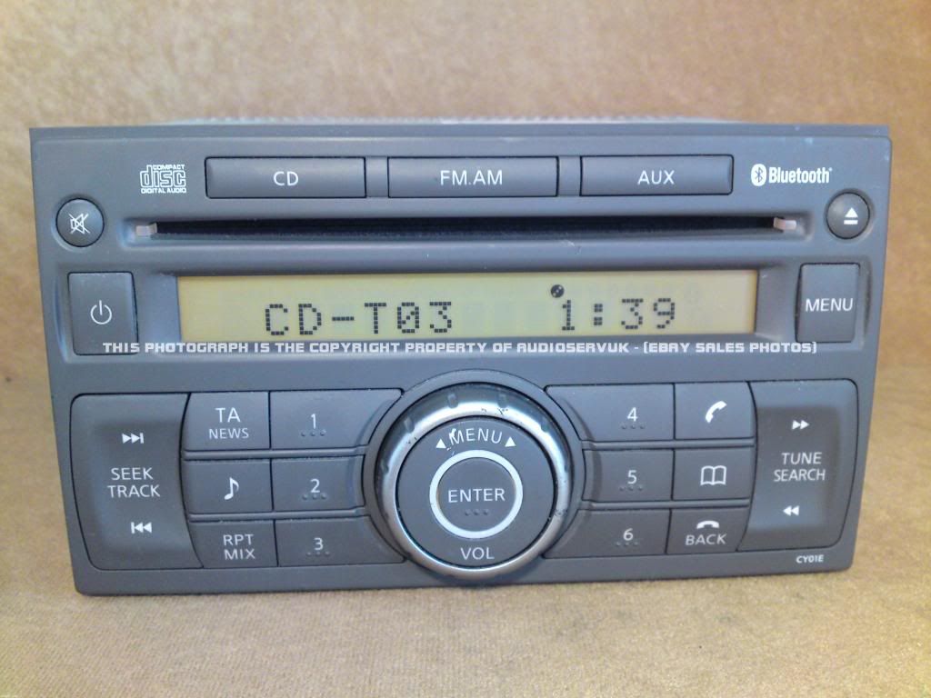 Nissan note cd changer #3