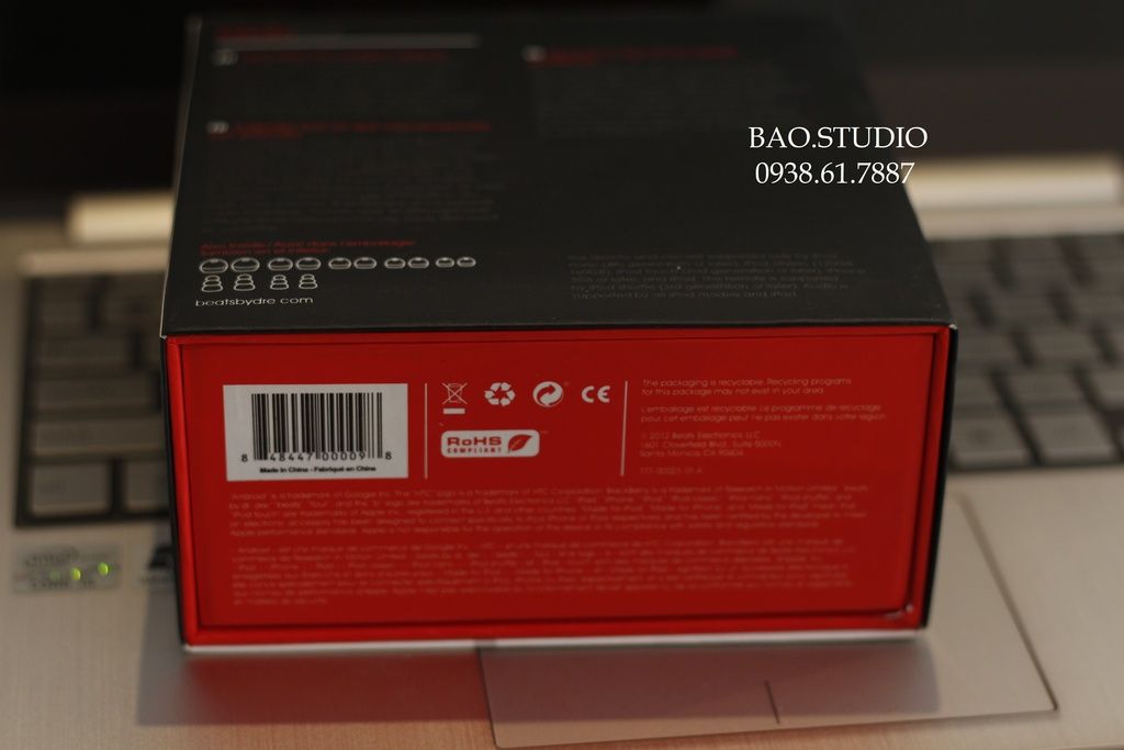 [BAO.STUDIO] [Giảm giá 47%] MONSTER BEATS by .DRE TOUR 2012 Supper fake 1:1 100%