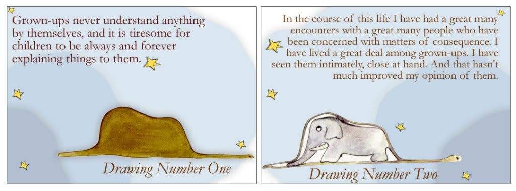 an analysis of the topic of the book the little prince by antoine de saint exupery The little prince first published in april 1943, is a novella, the most famous work of french aristocrat, writer, poet, and pioneering aviator antoine de saint- exupéry the novella is one of the most-translated books in the world and has been according to one analysis, the story of the little prince features a lot of fantastical,. an analysis of the topic of the book the little prince by antoine de saint exupery The little prince first published in april 1943, is a novella, the most famous work of french aristocrat, writer, poet, and pioneering aviator antoine de saint- exupéry the novella is one of the most-translated books in the world and has been according to one analysis, the story of the little prince features a lot of fantastical,.