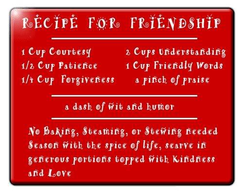 Recipe for Friendship