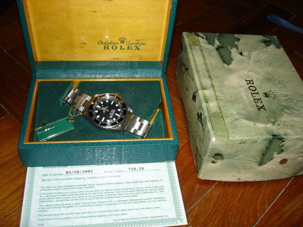 Rolex discount service cost