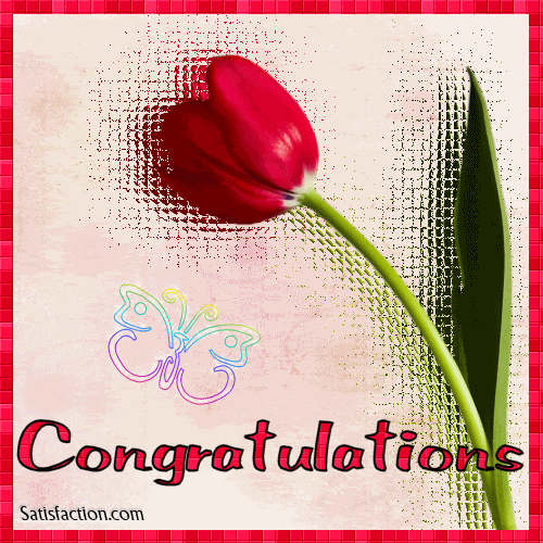 Congratulations and Congrats MySpace Comments and Graphics