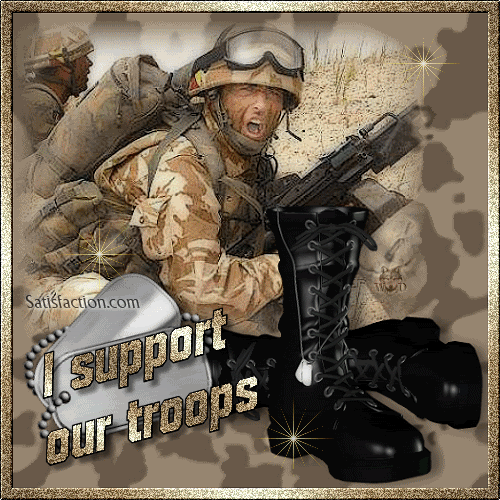 Support Our Troops and Military Pictures, Comments, Images, Graphics