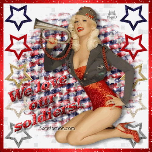 Support Our Troops and Military Comments, Graphics for Facebook, MySpace