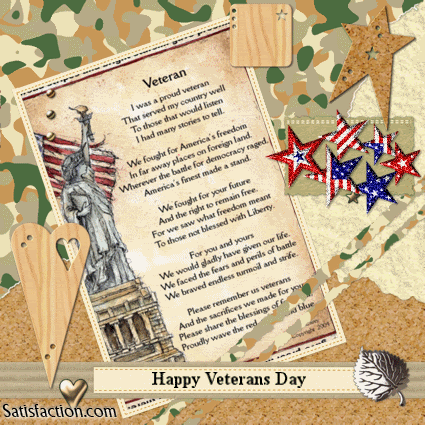 MySpace Graphics - Veterans Day