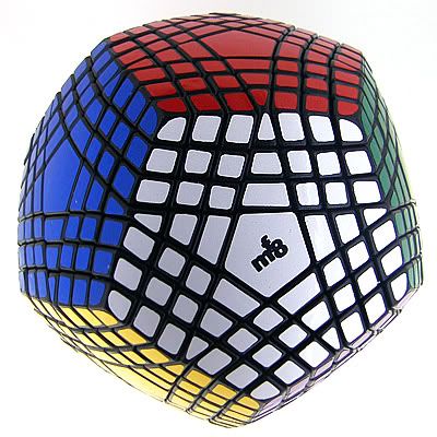Mf8 Black 12 Side Teraminx 3-layers Megaminx Puzzle Toy