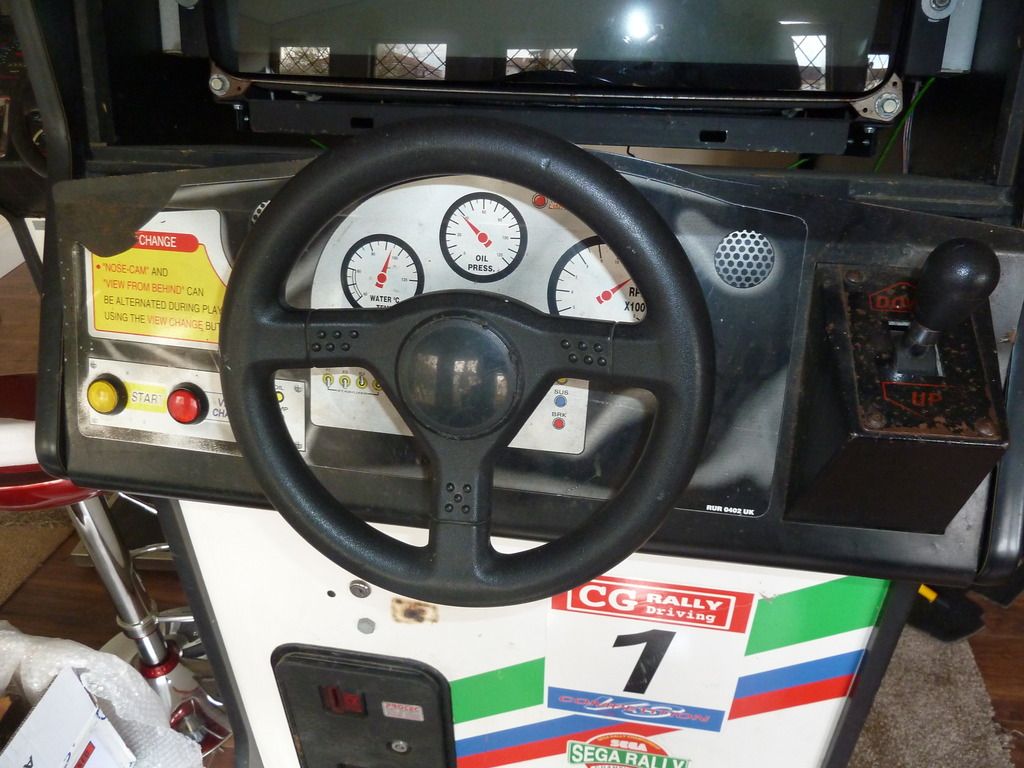 Sega Rally Upright Cabinet All Parts Available Uk Vac Uk