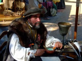 Nobleman with ice cream