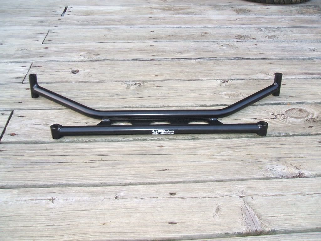 Maximum Motorsports Strut Brace and KMember Brace...FOX Ford Mustang