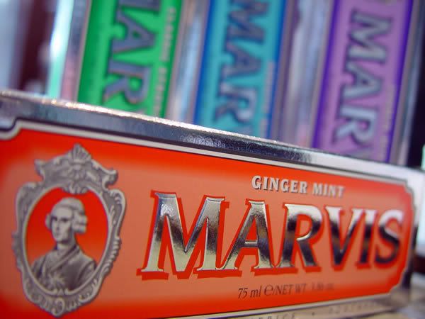Marvis toothpastes