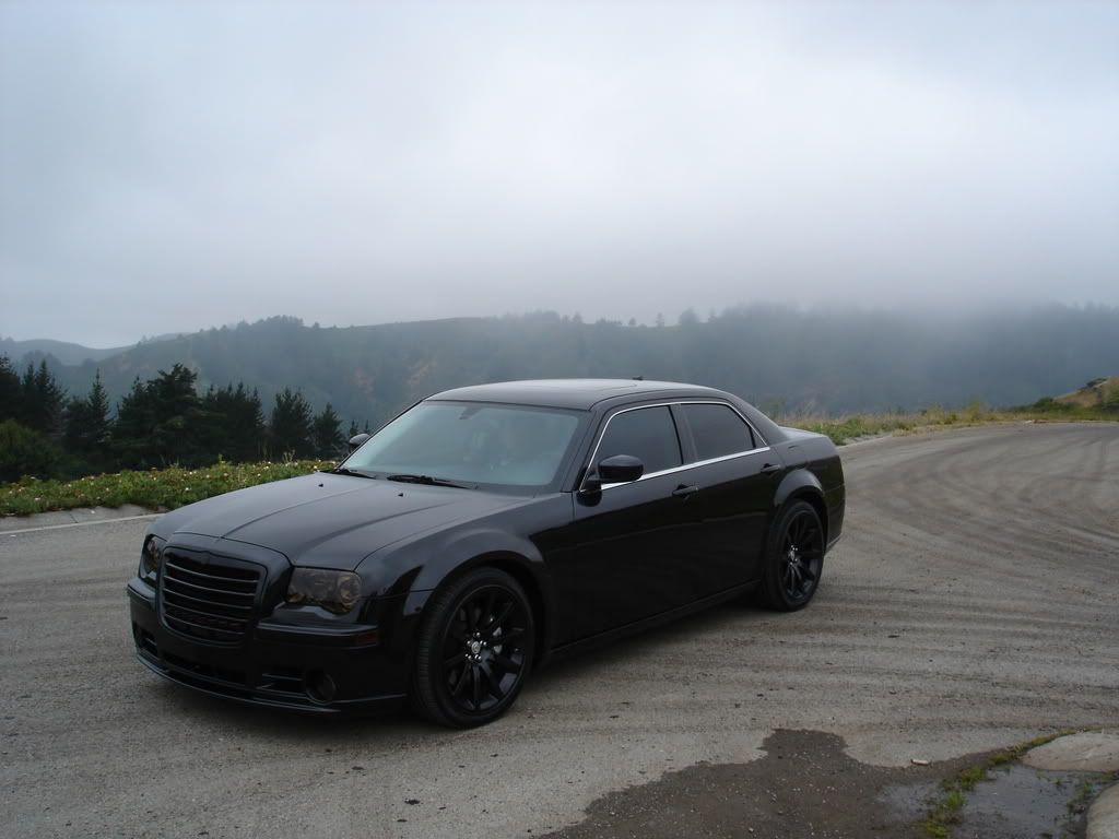 Chrysler 300c blacked out #4