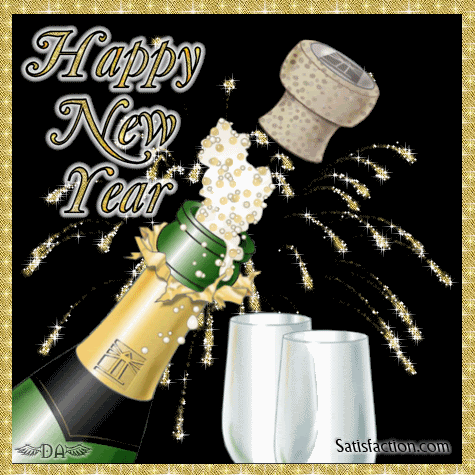 Happy New Year Comments and Graphics for MySpace, Tagged, Facebook