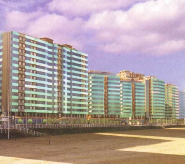 render fachada marítima