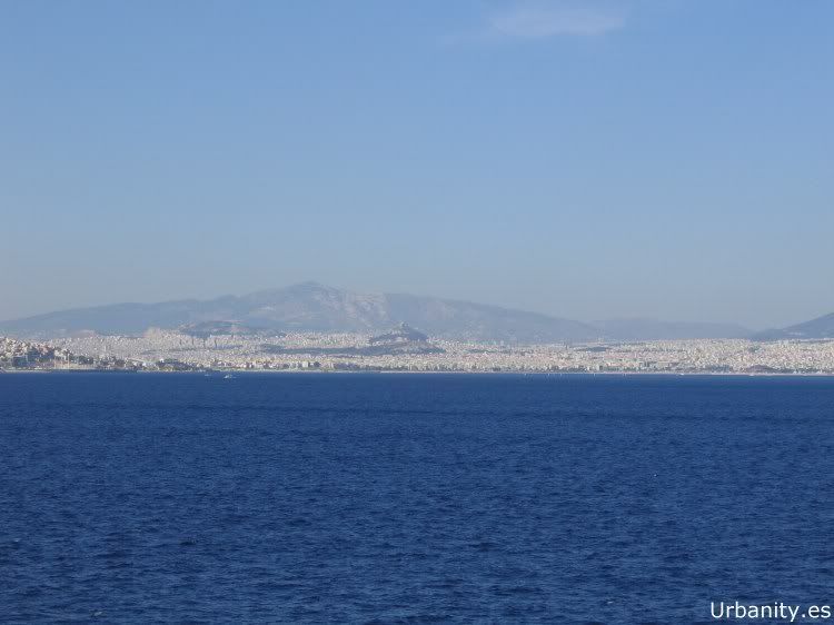 vista barco atenas