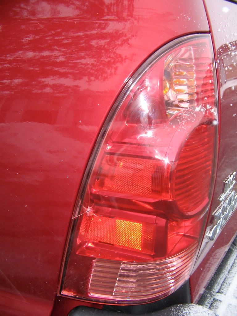 Grr... cracked tail light... Toyota Nation Forum