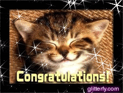 Congratulations Kitty