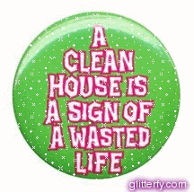 Clean House Equals Wasted Life