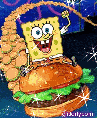 Cheeseburger SpongeBob