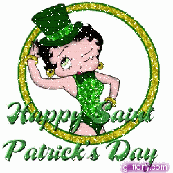 St Patricks Day Betty Boop