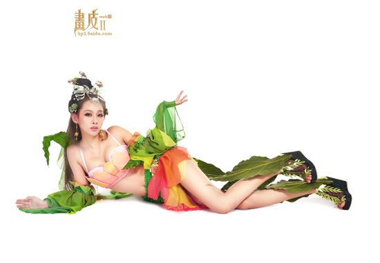 Dàn người mẫu chân dài trắng nõn nà của Họa Bì II