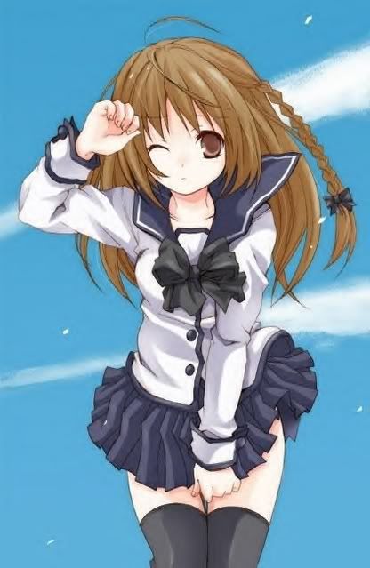 SchoolGirl-1.jpg funny anime girl image by plesnicare