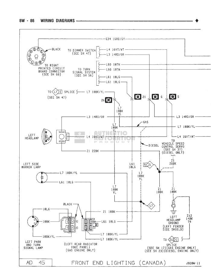 1992 dodge d250 electrical problems dodge cummins diesel forum 97 Dodge Ram 1500 Wiring Diagram 