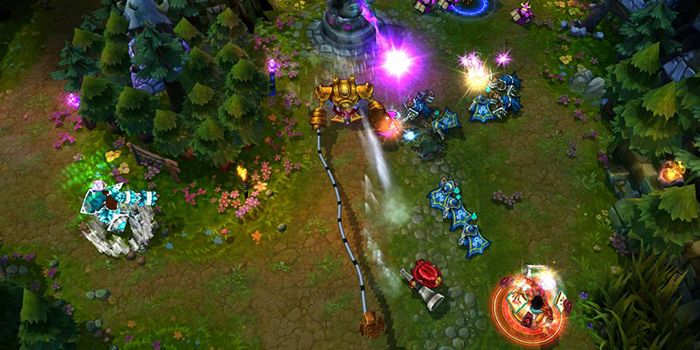 Screenshot from free-to-play game League of Legends