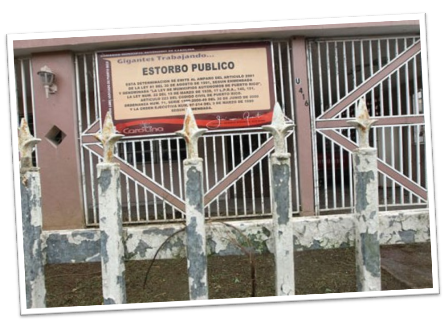 Estorbo Público en Municipio de Carolina. Foto ENDI