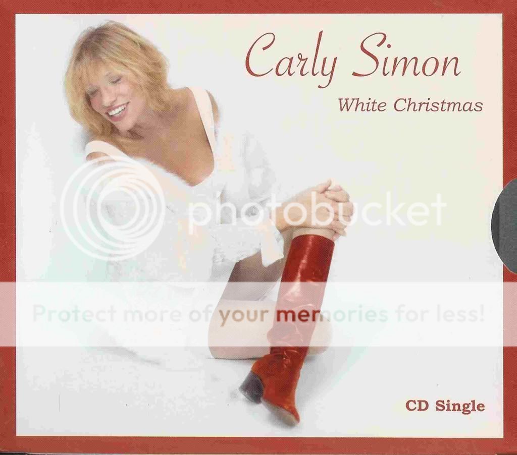 RARE New Carly Simon Christmas Is Almost Here CD Promo White Christmas 