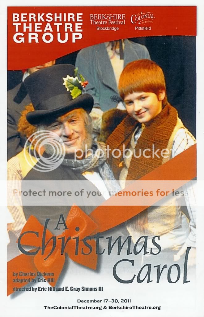 James Taylor & FAMILY A Christmas Carol Program Playbill RARE 2011 Bob 