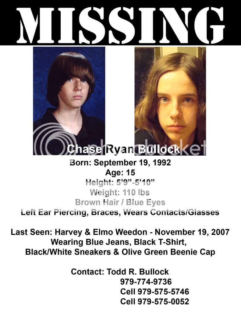 MISSING PERSON Graphics, Pictures, & Images for Myspace Layouts