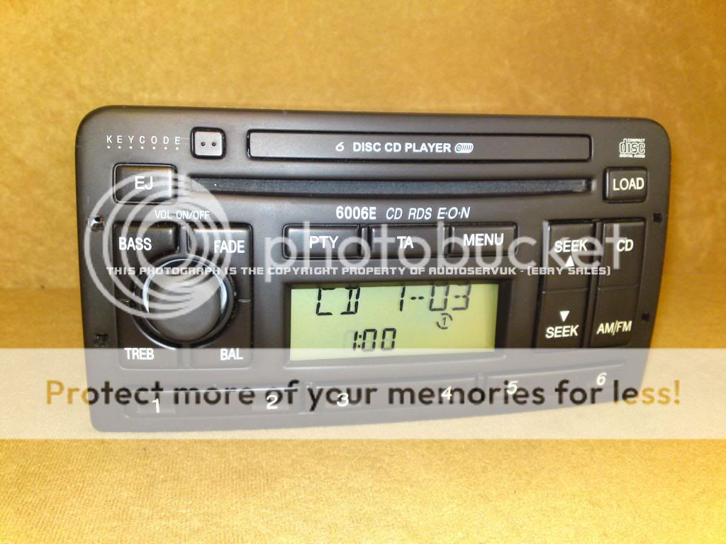 Ford 6 disc cd changer problems