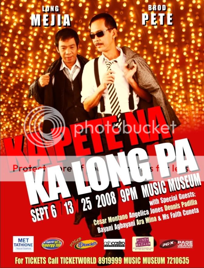 Kapete Na Kalong Pa Music Museum Gag Concert Series Kapetekalong16x21B