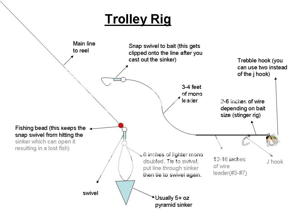 Trolley Rig - Boatless Fishing Forum, Reports, Info