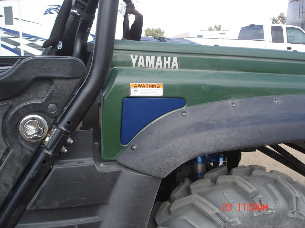 Bedside latch pocket cover and dump bed lock | Yamaha Rhino Forum