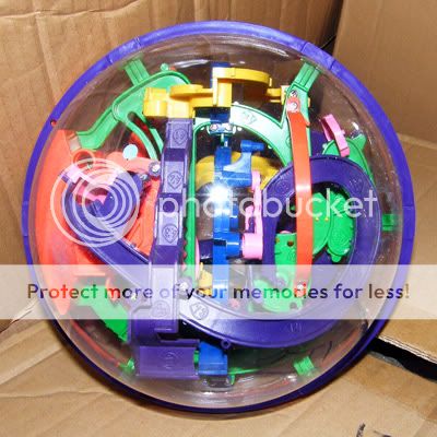   Intellect Ball Balance Maze Game Puzzle Toy （138 Barriers ）  