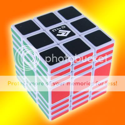 FULL FUNCTION 3X3X7 Rubiks Cube CUBE4YOU C4Y C4U White  