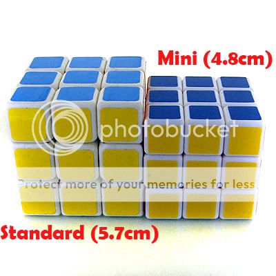 DS Best Mini Single Hand 3x3 3x3x3 Speedcubing Rubiks Magic Cube 4 