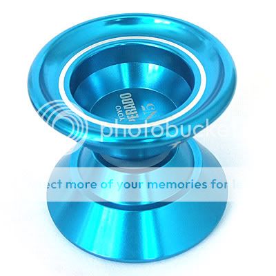 Magic YoYo N5 Desperado Aluminum Professional Yo Yo + 5 Strings ( Blue 