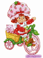 strawberry_shortcake_on_tricycle.gif